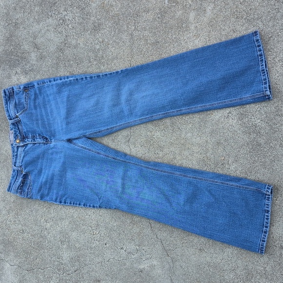Chicos So Slimming Boot Cut Jeans Sz 2 (12-14) Gently Loved - Picture 1 of 10